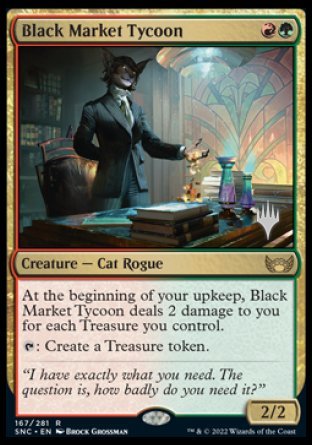 Black Market Tycoon (Promo Pack) [Streets of New Capenna Promos] - The Mythic Store | 24h Order Processing