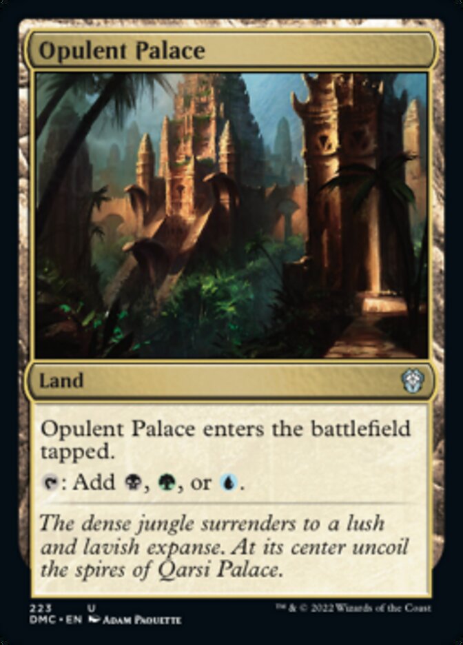 Opulent Palace [Dominaria United Commander] - The Mythic Store | 24h Order Processing