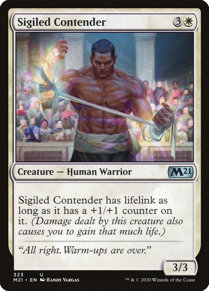 Sigiled Contender [Core Set 2021] - The Mythic Store | 24h Order Processing