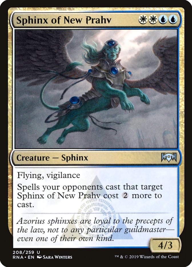 Sphinx of New Prahv [Ravnica Allegiance] - The Mythic Store | 24h Order Processing