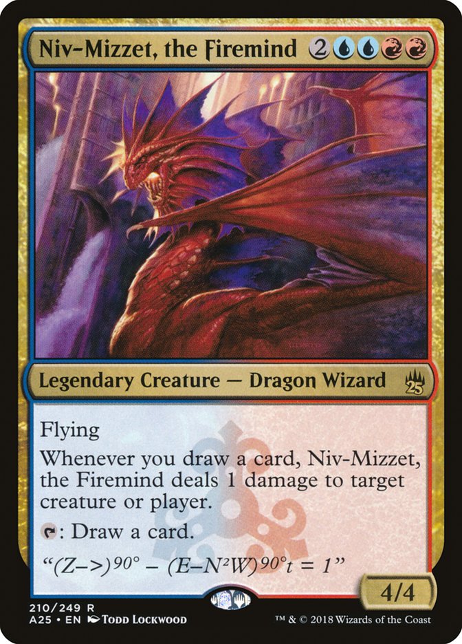 Niv-Mizzet, the Firemind [Masters 25] - The Mythic Store | 24h Order Processing