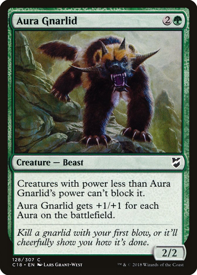Aura Gnarlid [Commander 2018] - The Mythic Store | 24h Order Processing