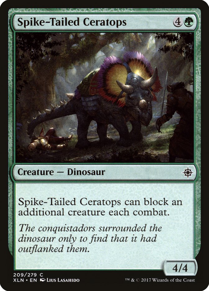 Spike-Tailed Ceratops [Ixalan] - The Mythic Store | 24h Order Processing