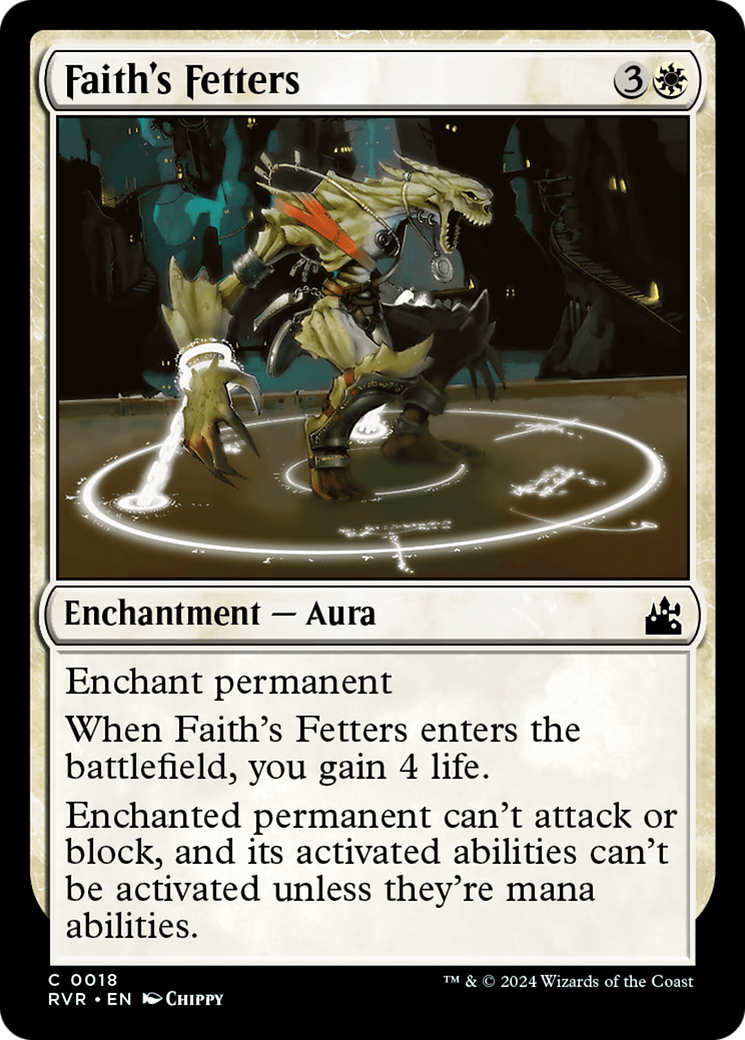 Faith's Fetters [Ravnica Remastered] - The Mythic Store | 24h Order Processing