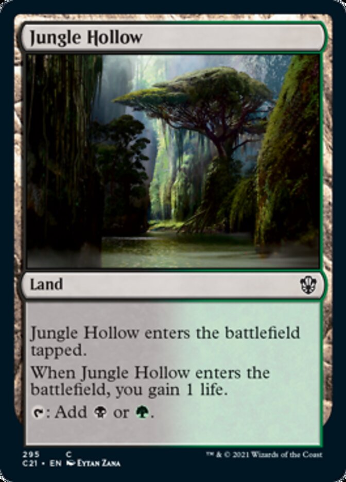 Jungle Hollow [Commander 2021] - The Mythic Store | 24h Order Processing