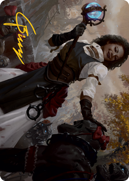 Skaab Wrangler Art Card (Gold-Stamped Signature) [Innistrad: Midnight Hunt Art Series] - The Mythic Store | 24h Order Processing