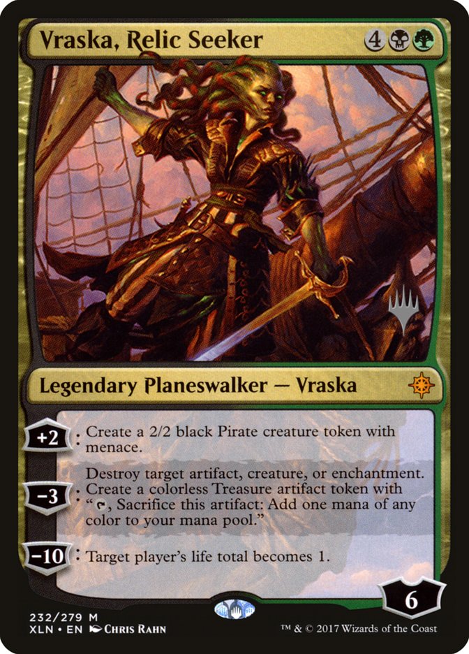 Vraska, Relic Seeker (Promo Pack) [Ixalan Promos] - The Mythic Store | 24h Order Processing