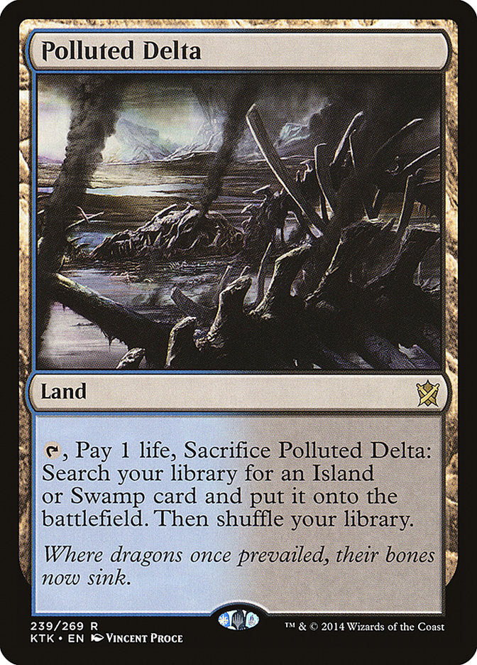 Polluted Delta [Khans of Tarkir] - The Mythic Store | 24h Order Processing
