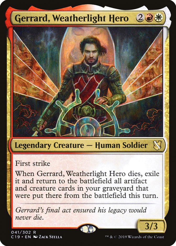 Gerrard, Weatherlight Hero [Commander 2019] - The Mythic Store | 24h Order Processing