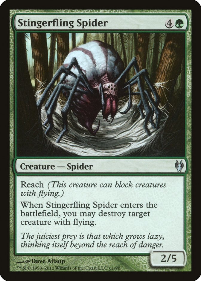 Stingerfling Spider [Duel Decks: Izzet vs. Golgari] - The Mythic Store | 24h Order Processing