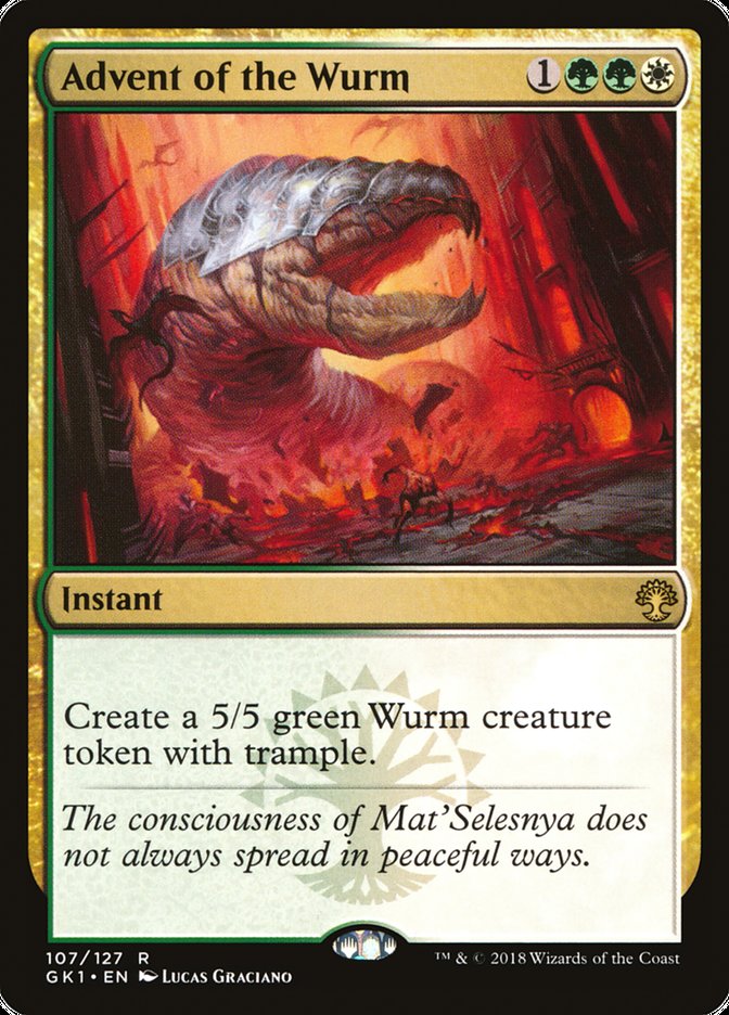 Advent of the Wurm [Guilds of Ravnica Guild Kit] - The Mythic Store | 24h Order Processing