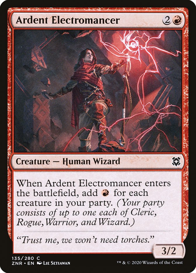 Ardent Electromancer [Zendikar Rising] - The Mythic Store | 24h Order Processing