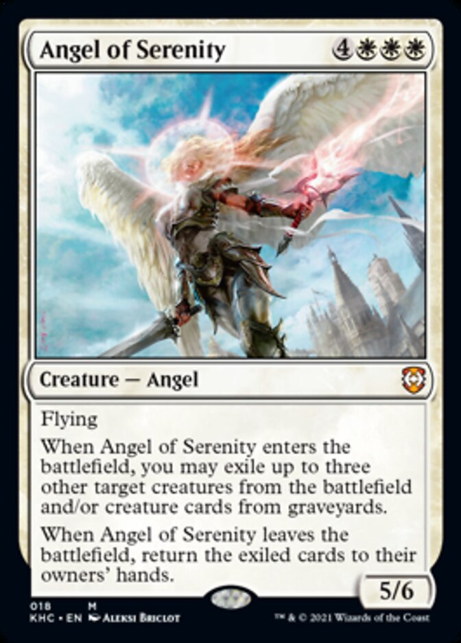 Angel of Serenity [Kaldheim Commander] - The Mythic Store | 24h Order Processing