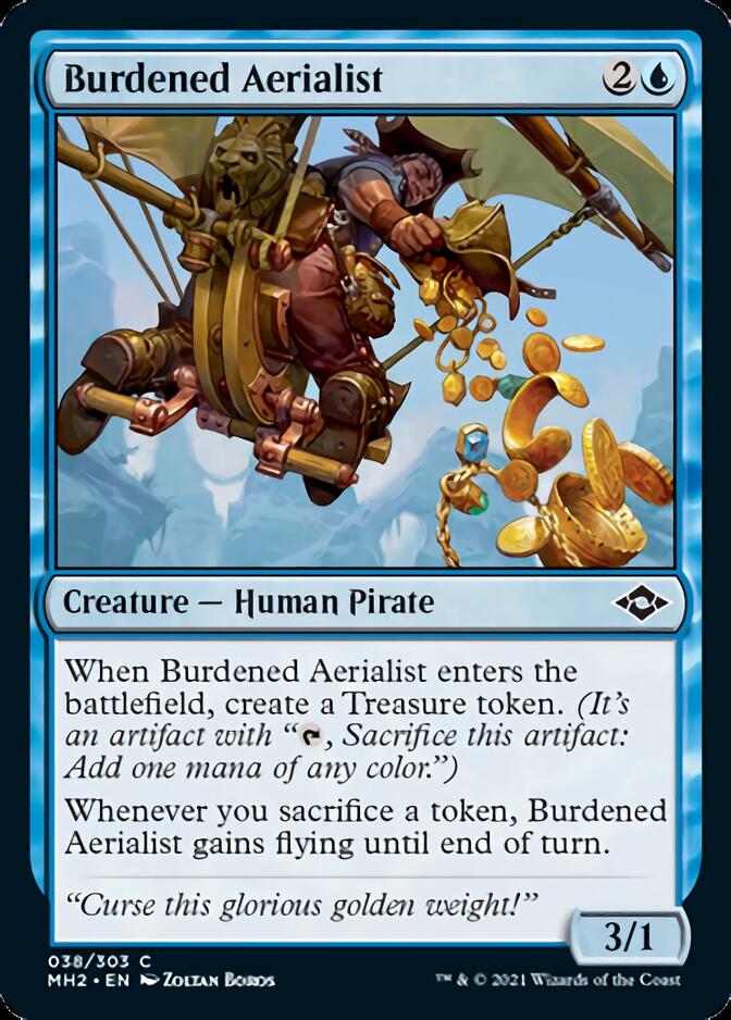 Burdened Aerialist [Modern Horizons 2] - The Mythic Store | 24h Order Processing