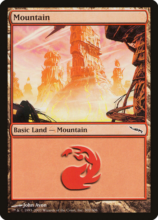 Mountain (302) [Mirrodin] - The Mythic Store | 24h Order Processing