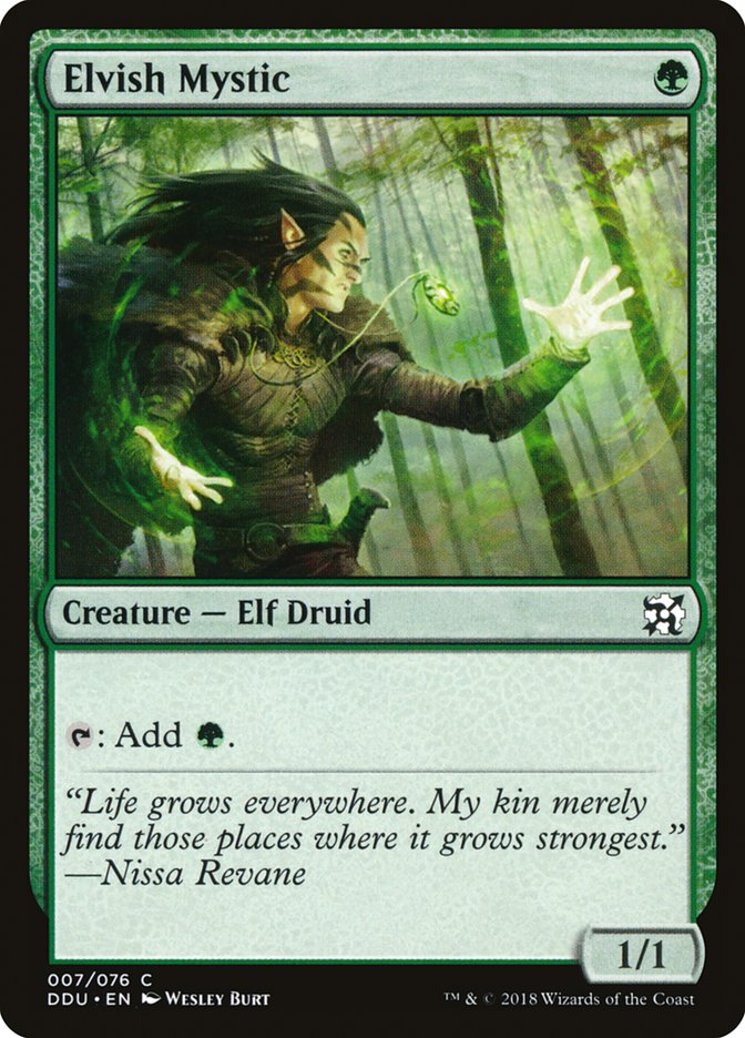 Elvish Mystic [Duel Decks: Elves vs. Inventors] - The Mythic Store | 24h Order Processing