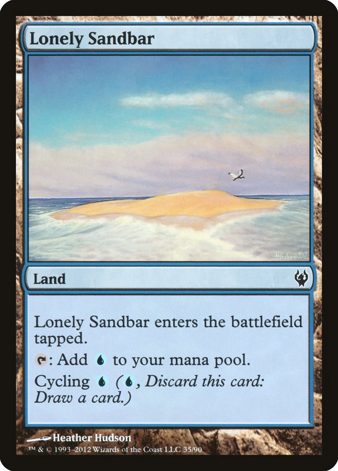 Lonely Sandbar [Duel Decks: Izzet vs. Golgari] - The Mythic Store | 24h Order Processing