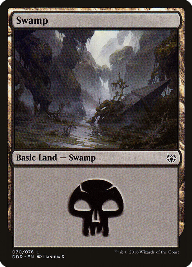 Swamp (70) [Duel Decks: Nissa vs. Ob Nixilis] - The Mythic Store | 24h Order Processing