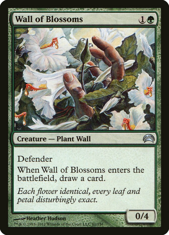 Wall of Blossoms [Planechase 2012] - The Mythic Store | 24h Order Processing
