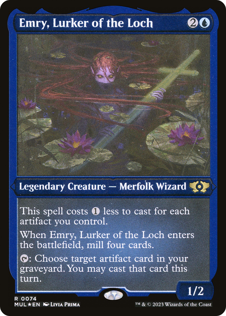 Emry, Lurker of the Loch (Foil Etched) [Multiverse Legends] - The Mythic Store | 24h Order Processing