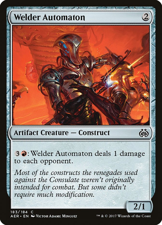 Welder Automaton [Aether Revolt] - The Mythic Store | 24h Order Processing