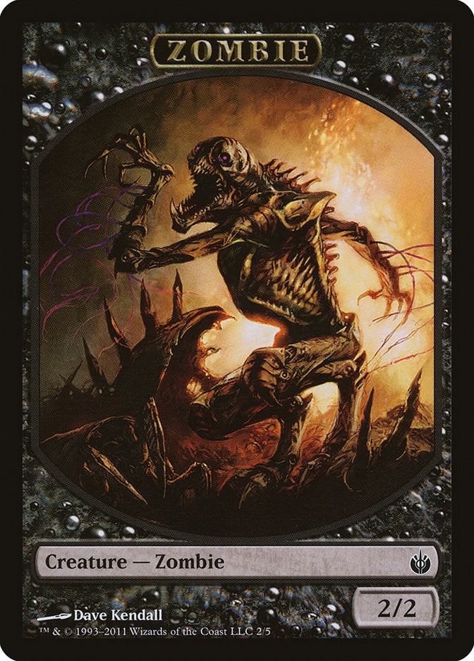 Zombie Token [Mirrodin Besieged Tokens] - The Mythic Store | 24h Order Processing