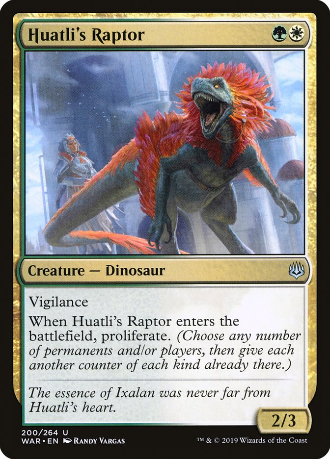 Huatli's Raptor [War of the Spark] - The Mythic Store | 24h Order Processing