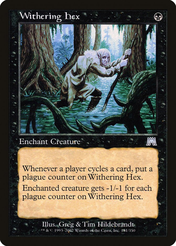 Withering Hex [Onslaught] - The Mythic Store | 24h Order Processing