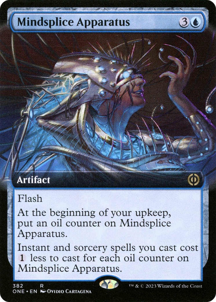 Mindsplice Apparatus (Extended Art) [Phyrexia: All Will Be One] - The Mythic Store | 24h Order Processing