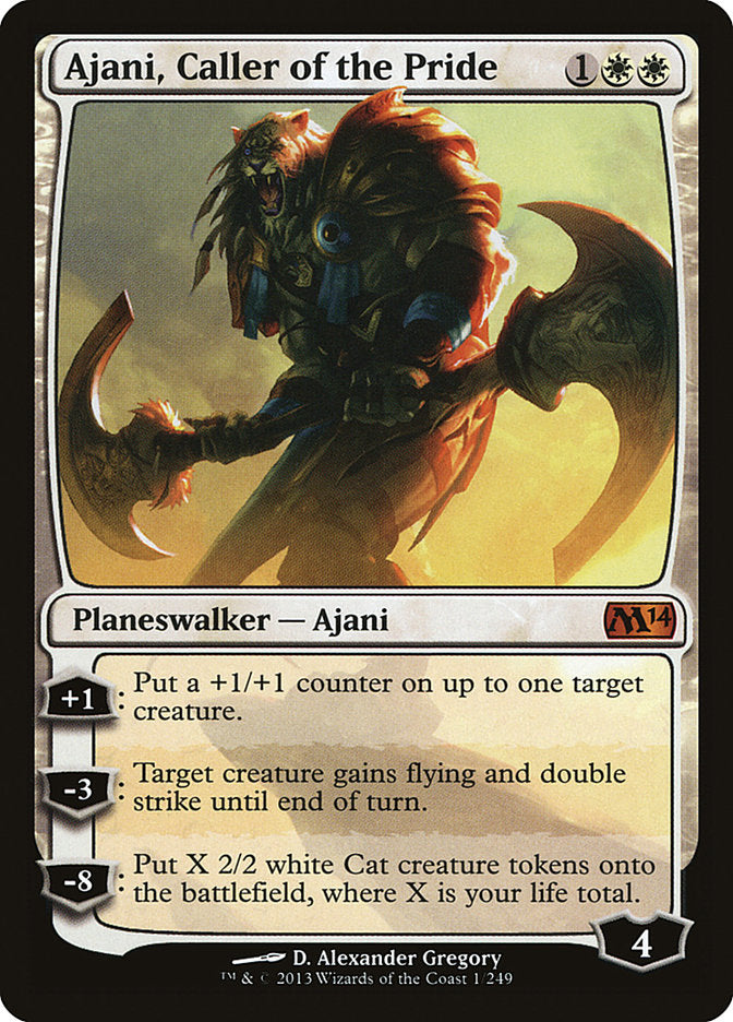 Ajani, Caller of the Pride [Magic 2014] - The Mythic Store | 24h Order Processing