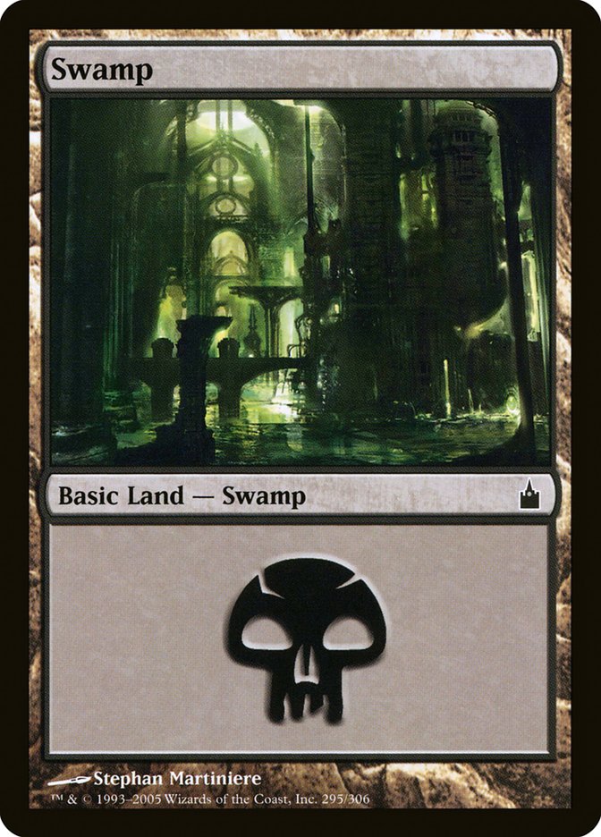 Swamp (295) [Ravnica: City of Guilds] - The Mythic Store | 24h Order Processing