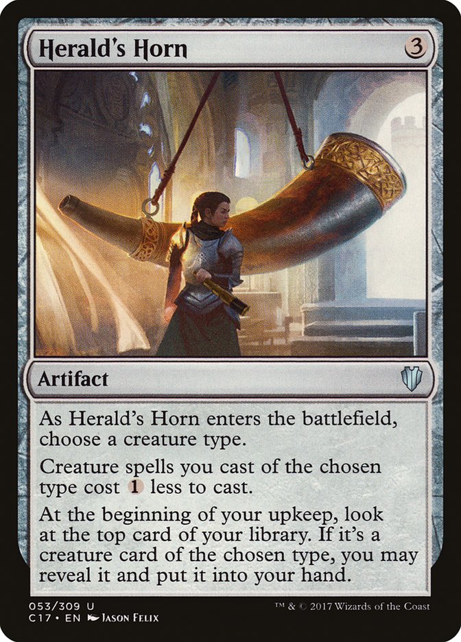 Herald's Horn [Commander 2017] - The Mythic Store | 24h Order Processing