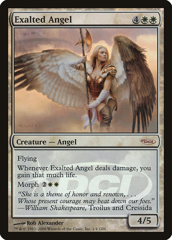 Exalted Angel [Judge Gift Cards 2006] - The Mythic Store | 24h Order Processing