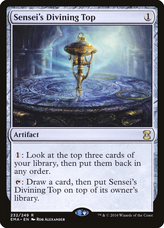 Sensei's Divining Top [Eternal Masters] - The Mythic Store | 24h Order Processing