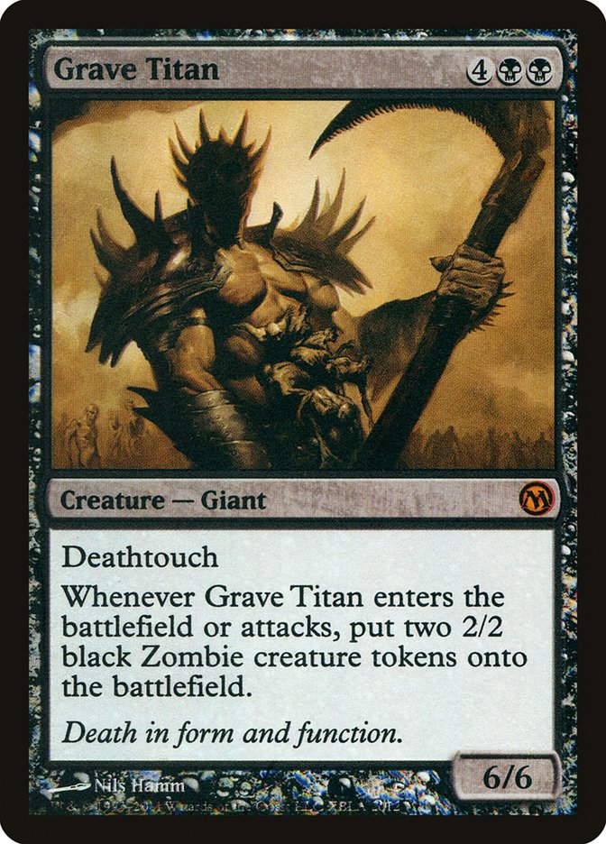 Grave Titan (Duels of the Planeswalkers Promos) [Duels of the Planeswalkers Promos 2011] - The Mythic Store | 24h Order Processing