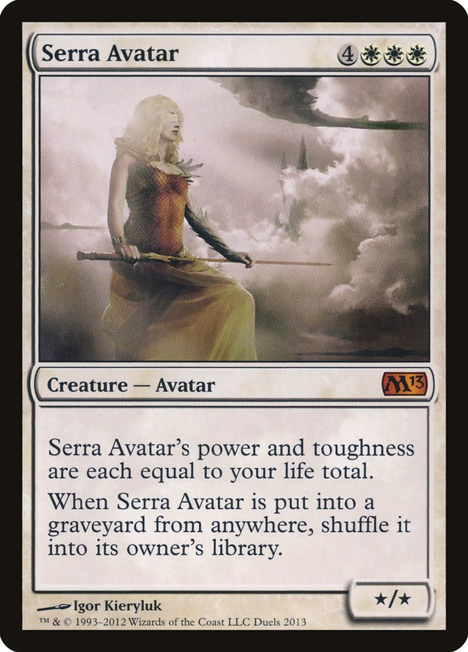 Serra Avatar (Duels of the Planeswalkers Promos) [Duels of the Planeswalkers Promos 2012] - The Mythic Store | 24h Order Processing