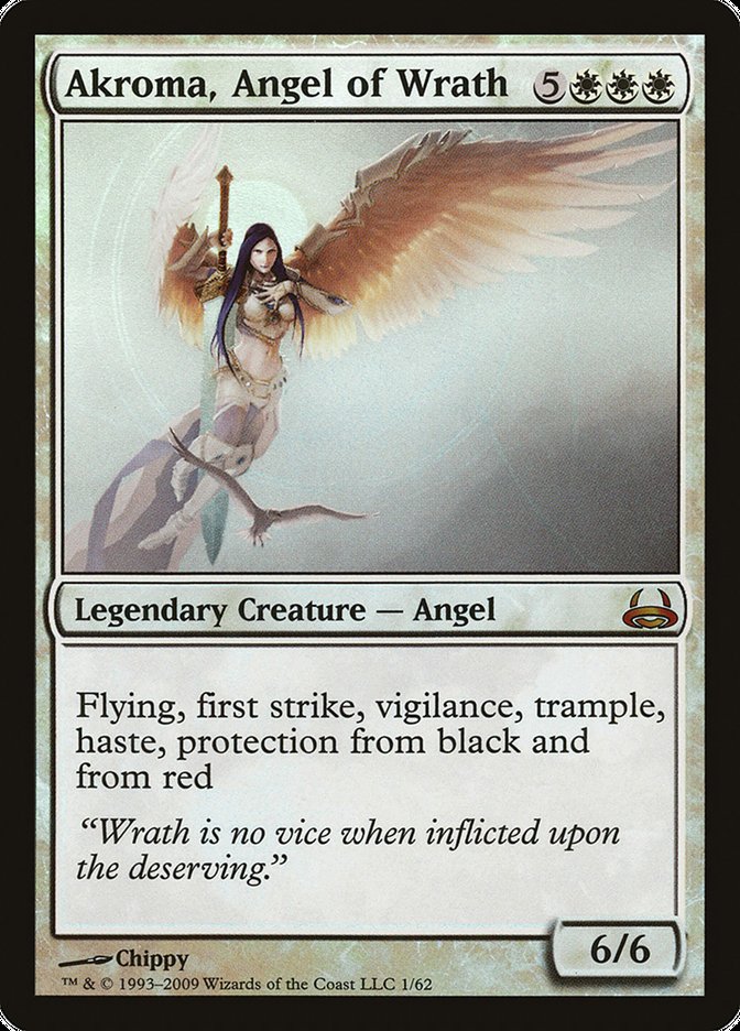 Akroma, Angel of Wrath [Duel Decks: Divine vs. Demonic] - The Mythic Store | 24h Order Processing