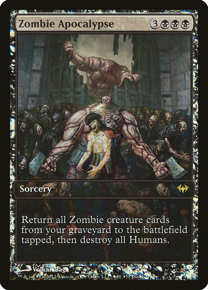 Zombie Apocalypse (Game Day) [Dark Ascension Promos] - The Mythic Store | 24h Order Processing