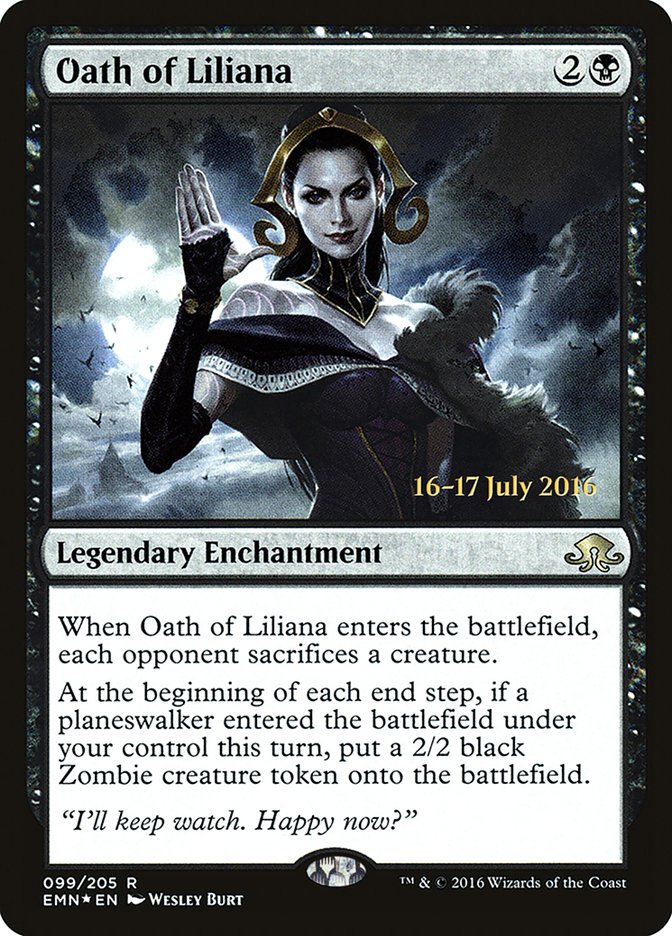 Oath of Liliana [Eldritch Moon Prerelease Promos] - The Mythic Store | 24h Order Processing