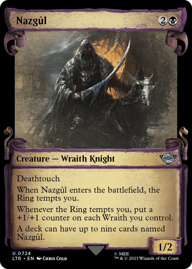 Nazgul (0724) [The Lord of the Rings: Tales of Middle-Earth Showcase Scrolls] - The Mythic Store | 24h Order Processing
