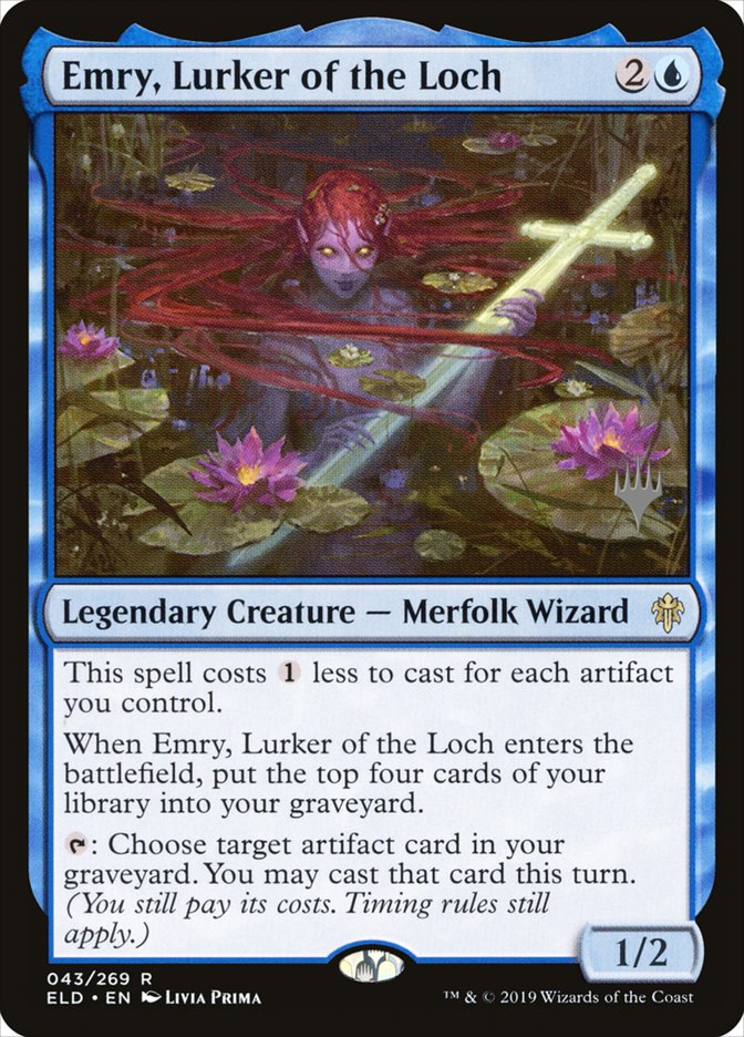 Emry, Lurker of the Loch (Promo Pack) [Throne of Eldraine Promos] - The Mythic Store | 24h Order Processing