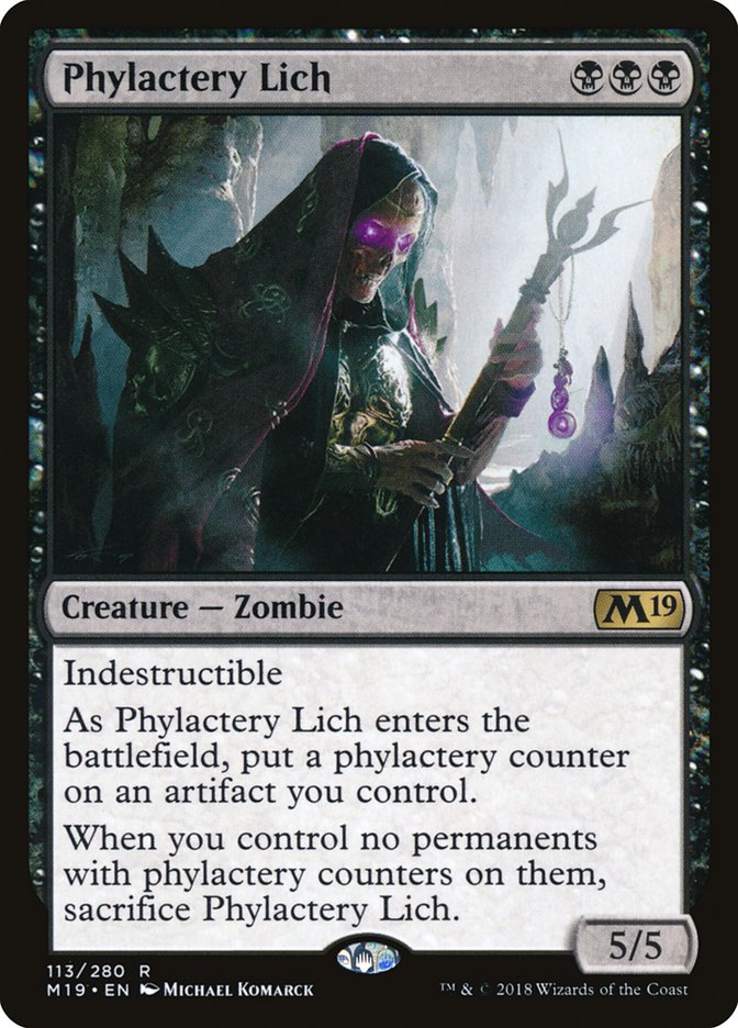 Phylactery Lich [Core Set 2019] - The Mythic Store | 24h Order Processing