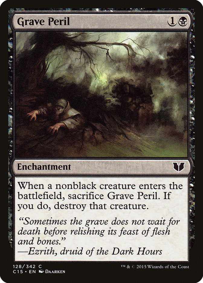 Grave Peril [Commander 2015] - The Mythic Store | 24h Order Processing