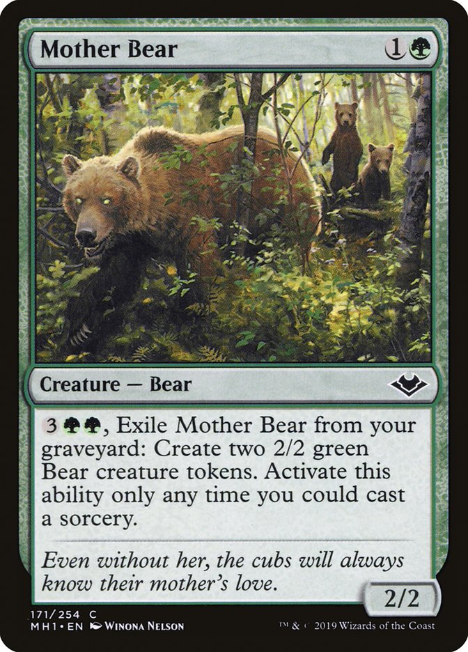 Mother Bear [Modern Horizons] - The Mythic Store | 24h Order Processing