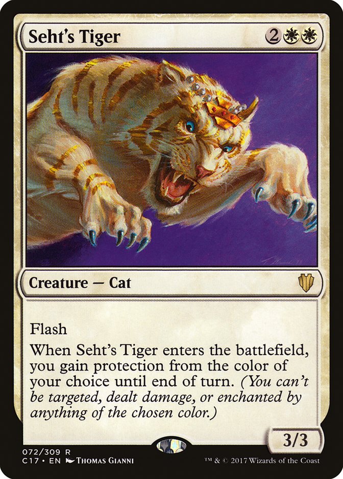 Seht's Tiger [Commander 2017] - The Mythic Store | 24h Order Processing