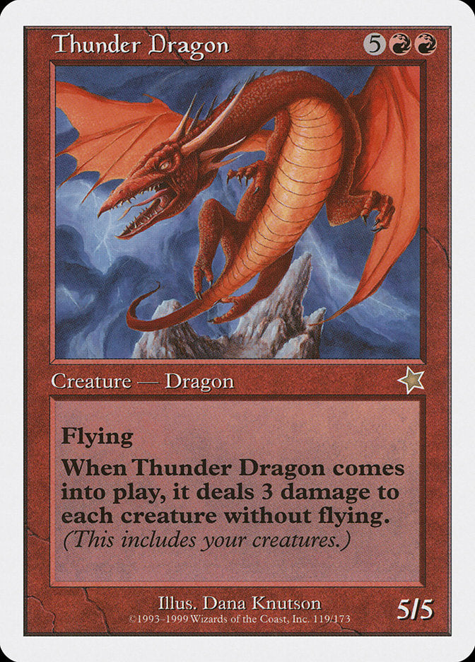 Thunder Dragon [Starter 1999] - The Mythic Store | 24h Order Processing