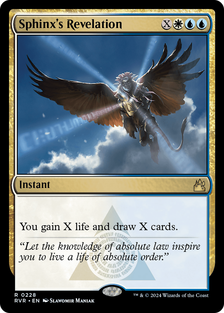 Sphinx's Revelation [Ravnica Remastered] - The Mythic Store | 24h Order Processing