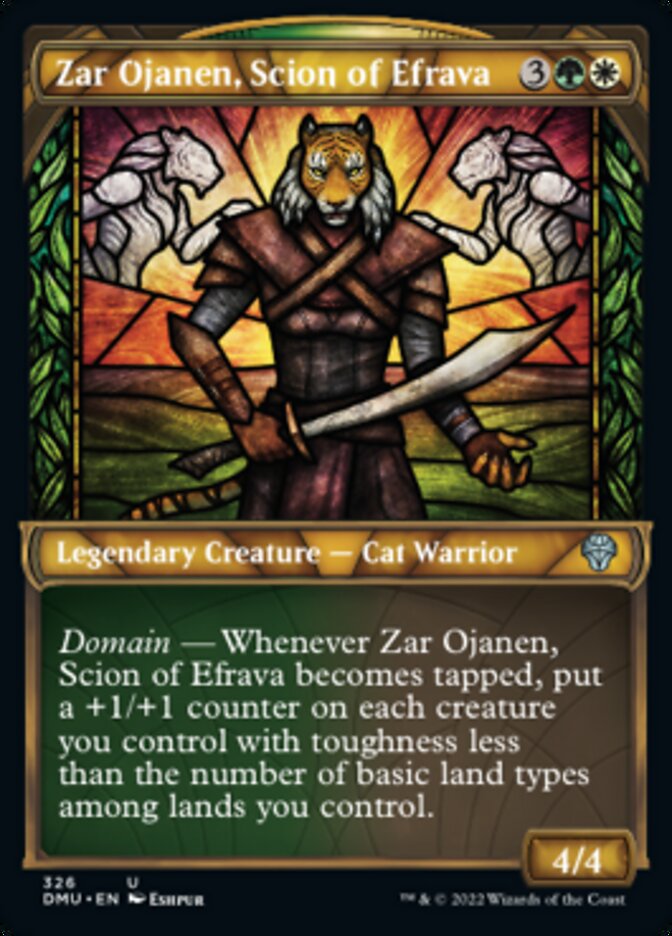 Zar Ojanen, Scion of Efrava (Showcase) [Dominaria United] - The Mythic Store | 24h Order Processing