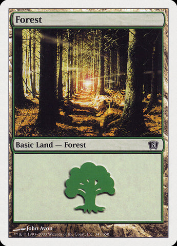 Forest (347) [Eighth Edition] - The Mythic Store | 24h Order Processing