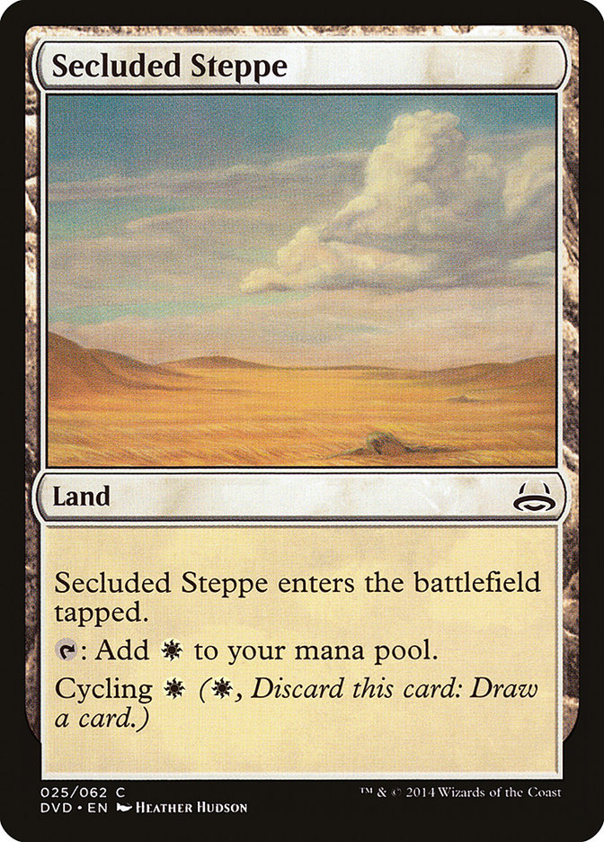 Secluded Steppe (Divine vs. Demonic) [Duel Decks Anthology] - The Mythic Store | 24h Order Processing